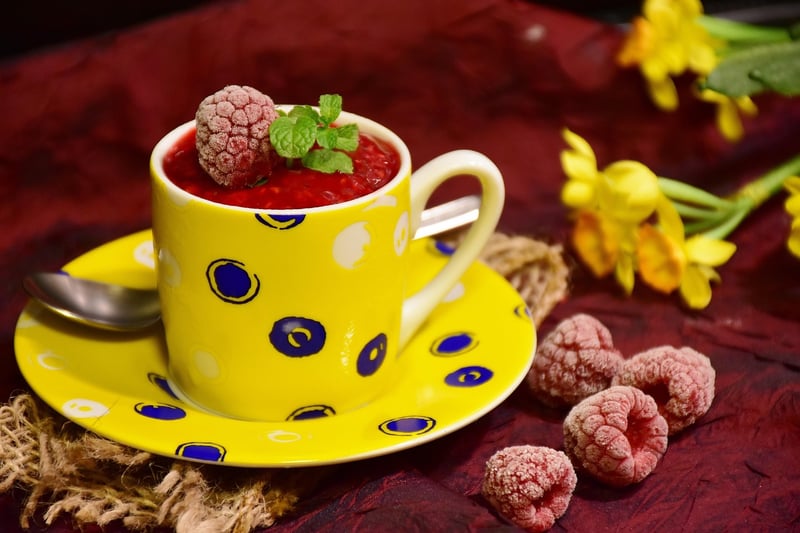 Refreshing Raspberry Sorbet